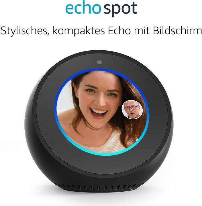 Produktbild Amazon Echo Spot (IFTTT, Amazon Alexa)