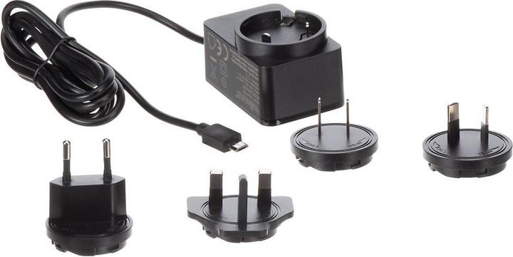 Productafbeelding Velleman UNIVERSELE CHARGER MET MICRO-USB VERBINDING - 5 VDC - 2,5 A met 4 reisstekkers (12.50 W)