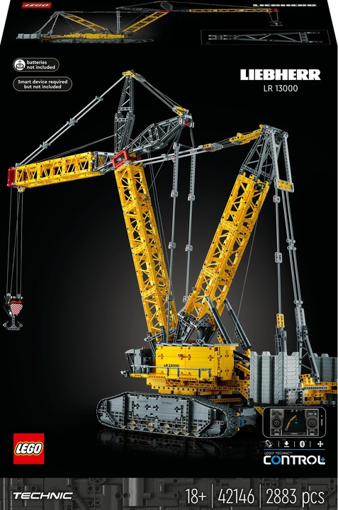 Produktbild LEGO Liebherr LR 13000 Raupenkran (42146, LEGO Technic)