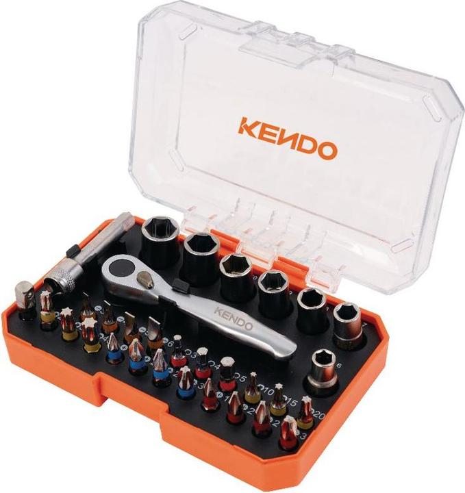 Produktbild Kendo Bit- und Steckschlüsselset 31-teilig