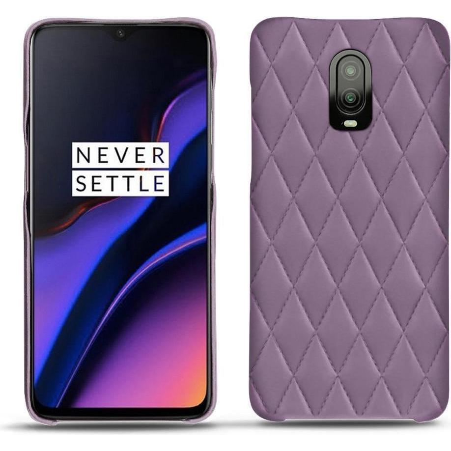 Thumbnail - Noreve Lederschutzhülle (OnePlus 6T), Smartphone Hülle, Violett