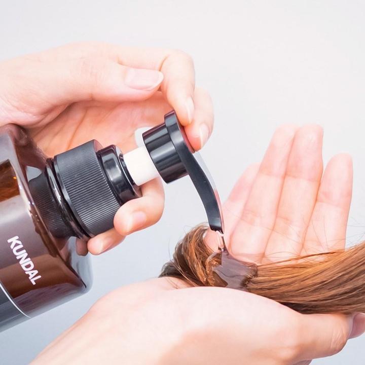 Produktbild Kundal Nature Shampoo 500ml Amber Vanilla (500 ml)