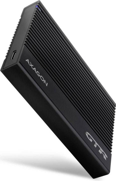 Image du produit Axagon EE25-GTR Boîtier externe cannelé pour disque dur USB-C 3.2 Gen 2 - SATA 6G, 2.5" - noir (2.5")