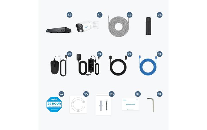 Actual product image Reolink NVS8-8MB4 (3840 x 2160 pixels)