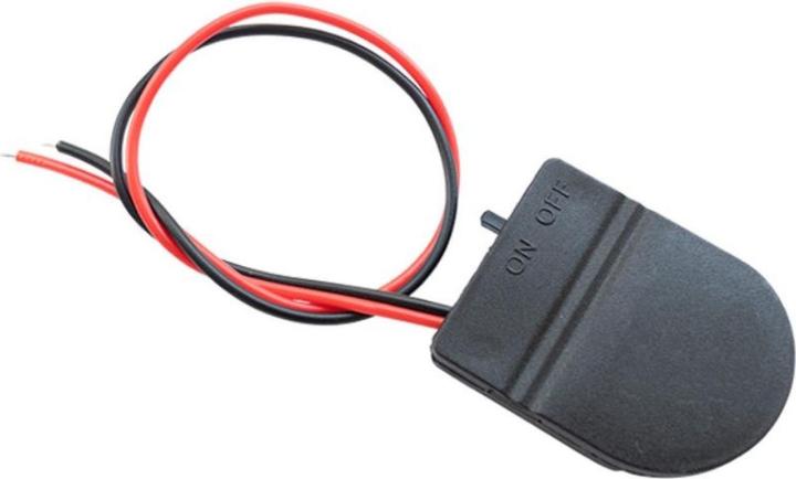 Produktbild PowerGuard CR2032 Knopfzellen Batteriehalter mit Ein/Aus-Schalter