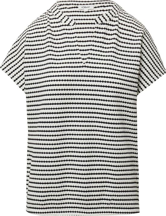 Immagine prodotto S.Oliver T-Shirt Strukturiertes T-Shirt im O-Shape (38)