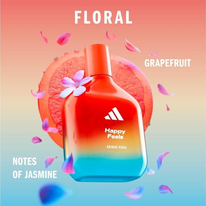 Actual product image adidas Vibes Happy Feels (Eau de parfum, 30 ml)