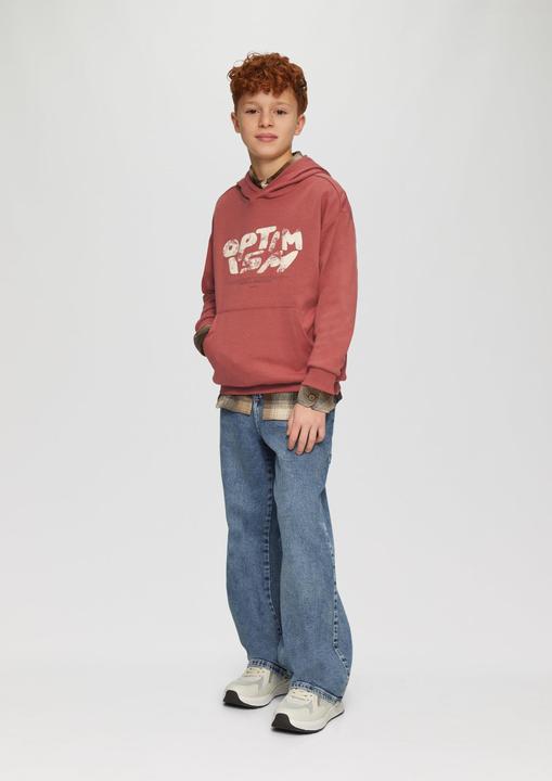 Actual product image s.Oliver Sweatshirt Oversized Hoodie mit Frontprint (146, 152)