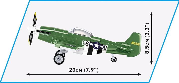 Image du produit Cobi P-51D Mustang / 150 pcs