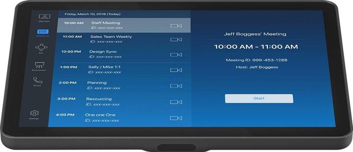 Actual product image Logitech Medium Room Bundle - Rally Bar & Tap IP UK
