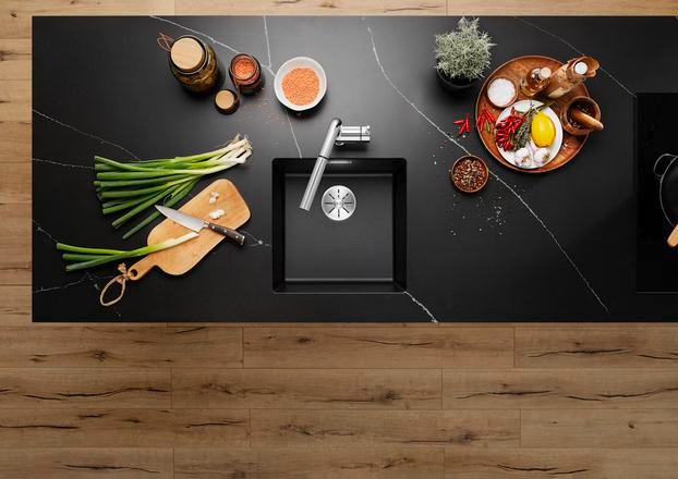 Actual product image Blanco Subline 400-U (Undermount sink, 43 cm, 46 cm)