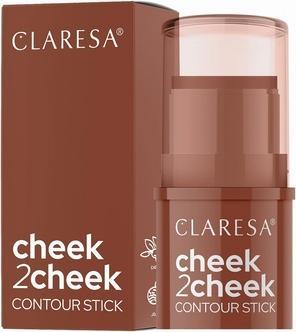 Actual product image Claresa Cream Bronzer in a stick 02 Milk Choco, 6g (02 Milk Choco, Bronzer, 6 g)