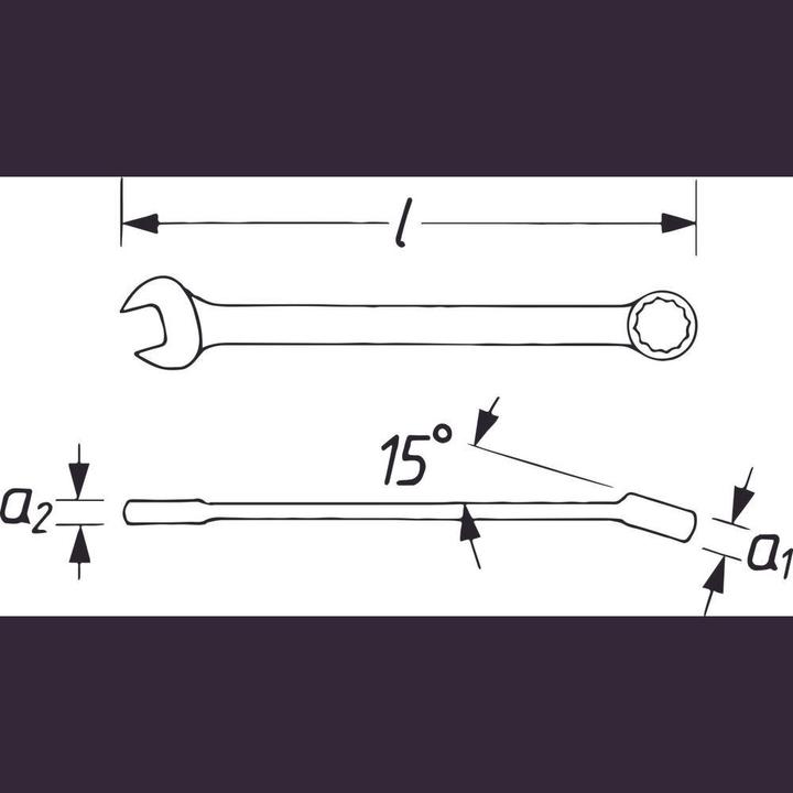 Productafbeelding Vigor Ringsleutel Sw 32 (32 mm)