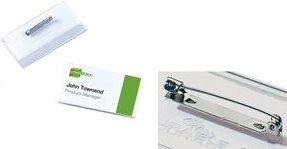 Actual product image Durable Universal name badges