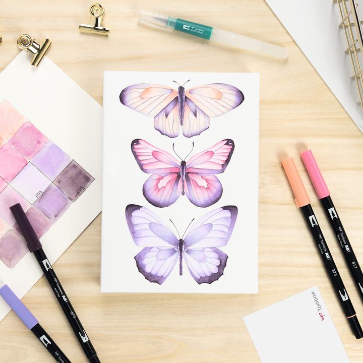 Produktbild Tombow Watercoloring Canvas Set (4x)