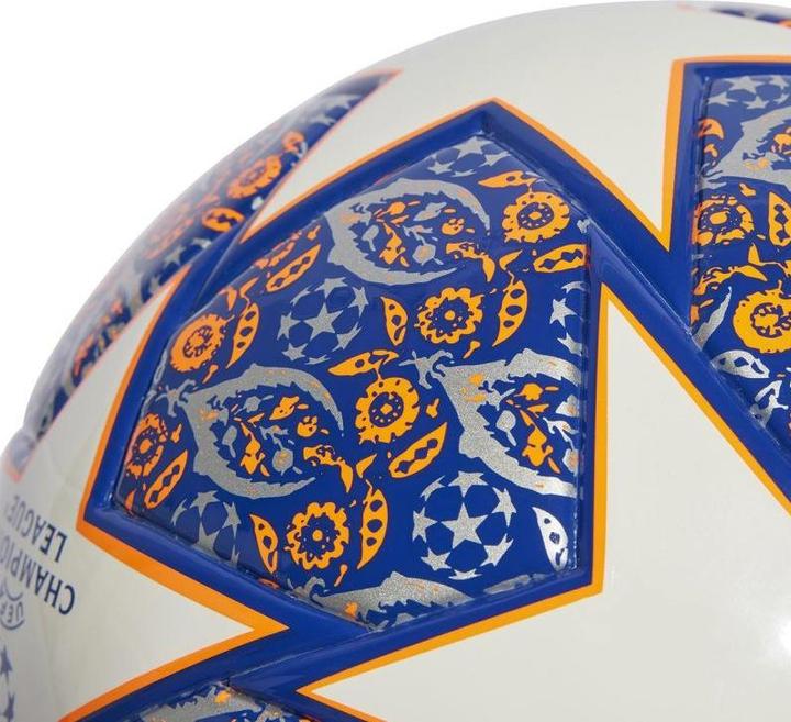 Immagine prodotto adidas Piłka nożna Junior UCL 350 League Istanbul biało-niebiesko-pomarańczowa HT9008 4 (4)