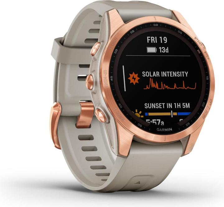 Actual product image Garmin fenix 7S Solar (42 mm)