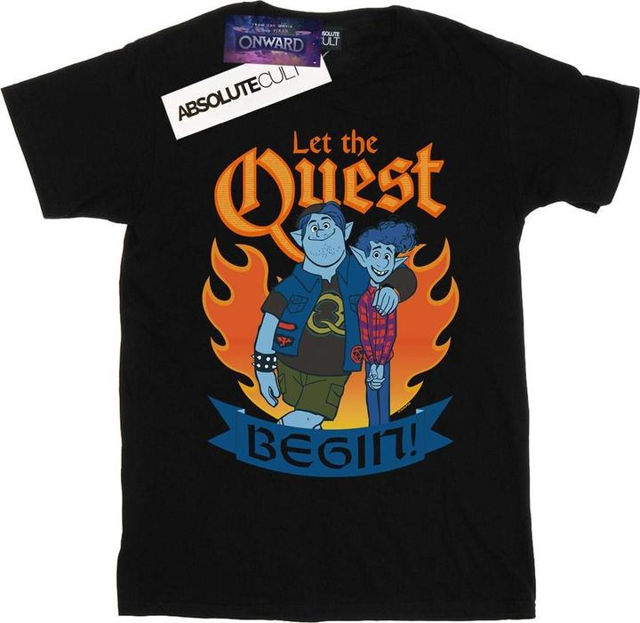 Immagine prodotto Disney Onward Let The Quest Begin Maglietta Uomo (M)