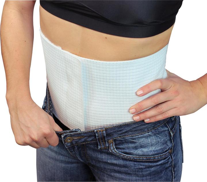 Produktbild Hydas Rücken Stützgürtel "Standard", weiss (One Size)