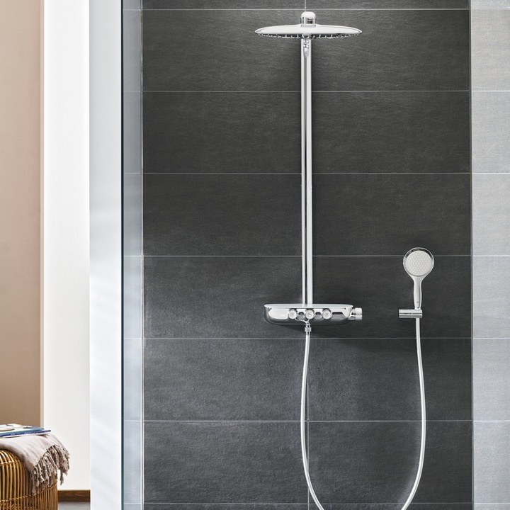Actual product image Grohe Rainshower System SmartControl Duo 360 shower system (2 Beam types, 9 l/min)