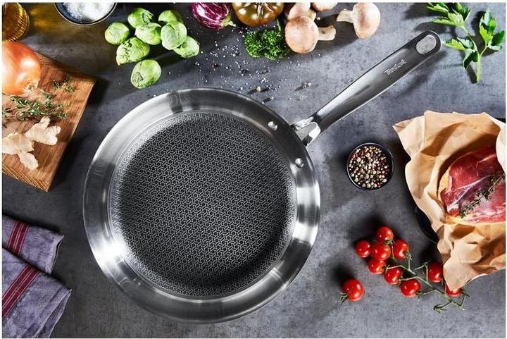 Immagine prodotto Tefal Maglia eterna (28 cm, Padella per friggere, Acciaio inossidabile)