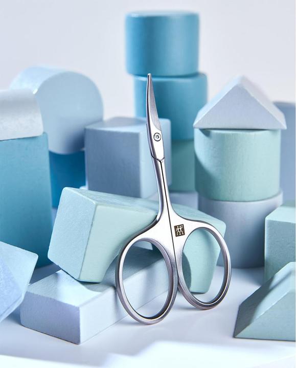 Image du produit Zwilling 47558-090-0 Ciseaux à ongles Acier inoxydable Lame incurvée Ciseaux à peau/ongles