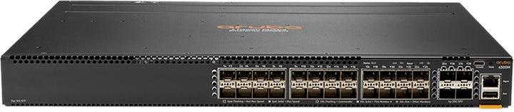 Image du produit HPE E Aruba 6300F Switch, 24 Port 1GbE PoE and 4 Port SFP56, Layer 3, Stackable, 1U, One Touch (24 ports)