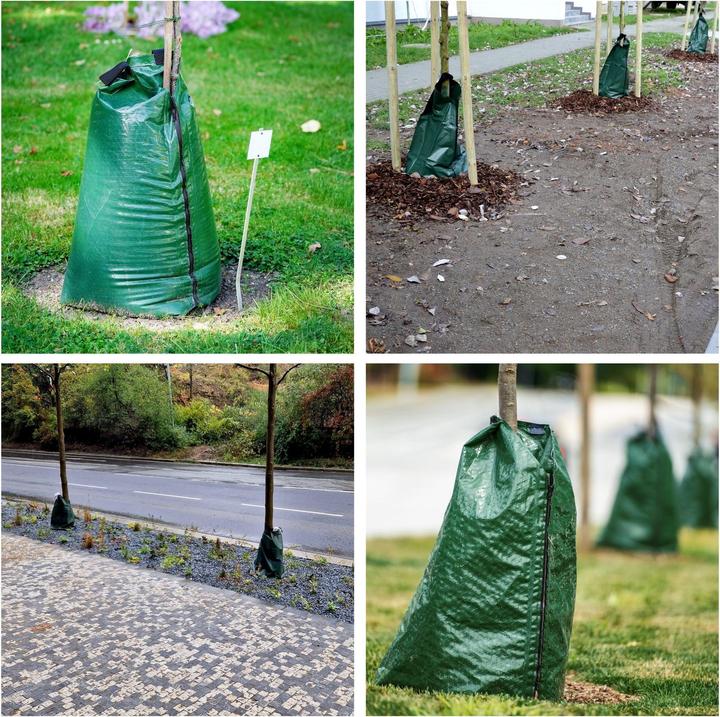 Produktbild Toolland Baumbew?sserungsbeutel - 75 L - 420 g/m? (Baumbewässerungssack)