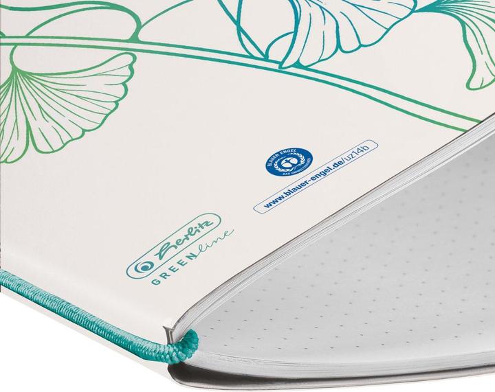 Produktbild Herlitz my.book flex Notizbuch A5 40 Blätter Weiss (A5, Gepunktet, Weicher Einband)