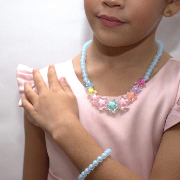 Immagine prodotto Yuko.B Collana e bracciale (Acrilico, ABS)