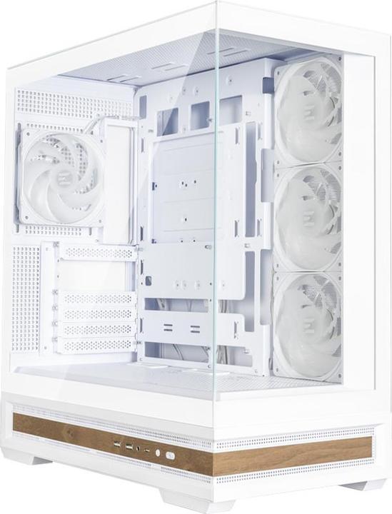 Actual product image Zalman Boitier Moyen Tour ATX P40 Namu RGB avec panneaux vitrés (Blanc) (mATX, Mini-ITX, ATX)