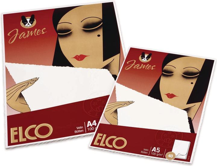 Produktbild Elco James Velin (A4, Blanko, Weicher Einband)