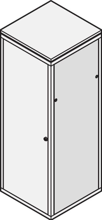 Actual product image Schroff Side panel - SIDE PANEL 29HE 800D 2STK