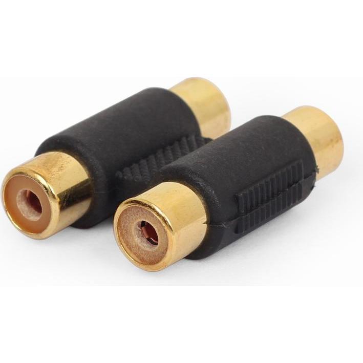 Gembird A-2RCAFF-01 audio double RCA (Audio Converter), Audio Zubehör, Schwarz