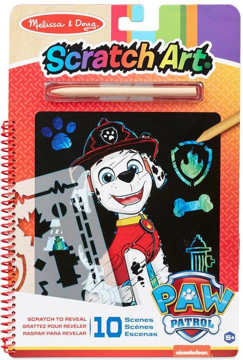 Actual product image Melissa & Doug Scratch art block Marshall