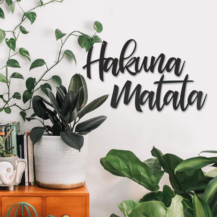 Immagine prodotto Trenddeko Hakuna Matata (2 parti) (191 x 40 cm)