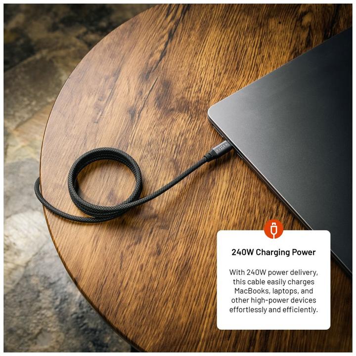 Image du produit Fixed Magnetisches Ladekabel USB-C auf USB-C 2m 240W (2 m, USB 2.0, 240 W)