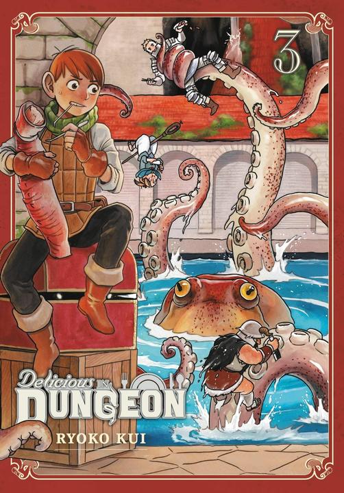 Produktbild Delicious in Dungeon, Vol. 3 (Englisch, Ryoko Kui, 2017)