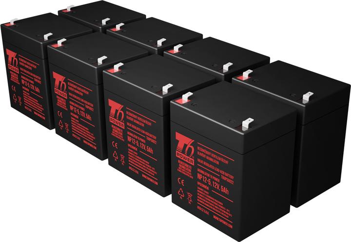 T6 Power RBC43, RBC152 - battery KIT (8 Stk., Gerätespezifisch)