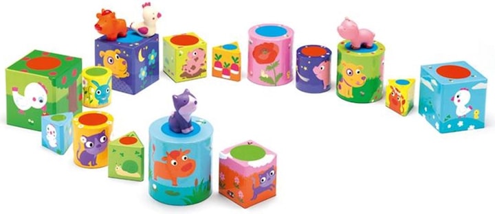 Actual product image Djeco Ludanimo 3in1