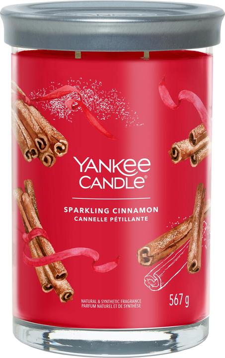 Actual product image Yankee Candle Sparkling Cinnamon Signature Large Tumbler Scented Candle (567 g)