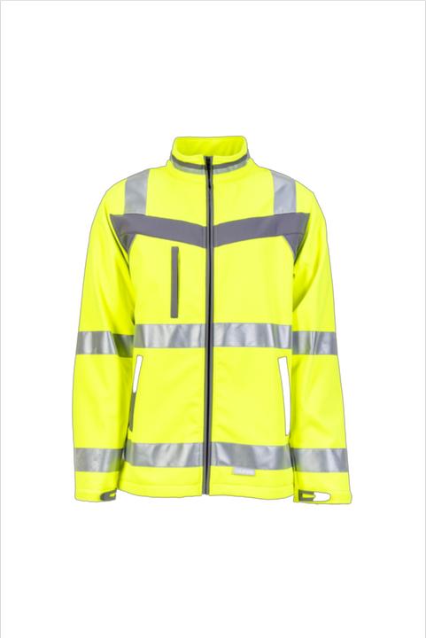 Produktbild Planam Softshelljacke gelb/schiefer M L (L)