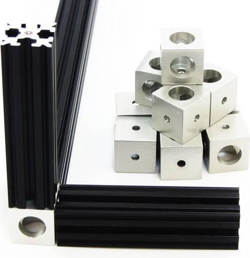 Image du produit MakerBeam Corner Cubes XL 15x15x15mm (12 pièces) (Projets Makerbeam)