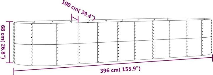 Immagine prodotto vidaXL Hochbeet