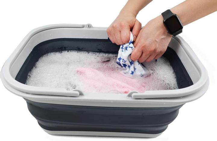 Actual product image Sammart Laundry basket foldable (15 l)