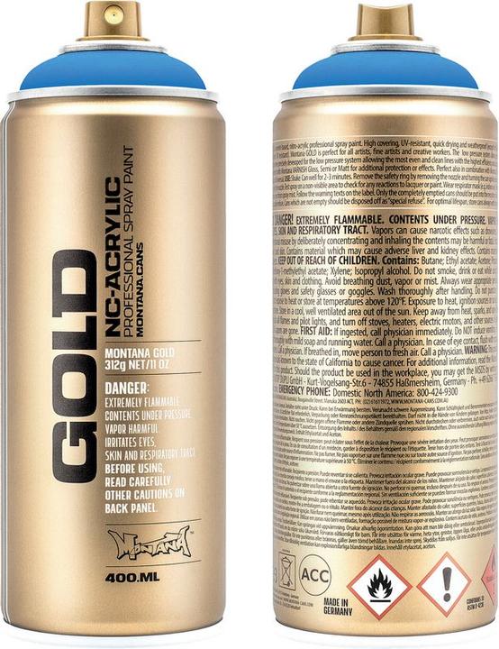 Produktbild Montana Cans Gold (Flame blue, 0.40 l)