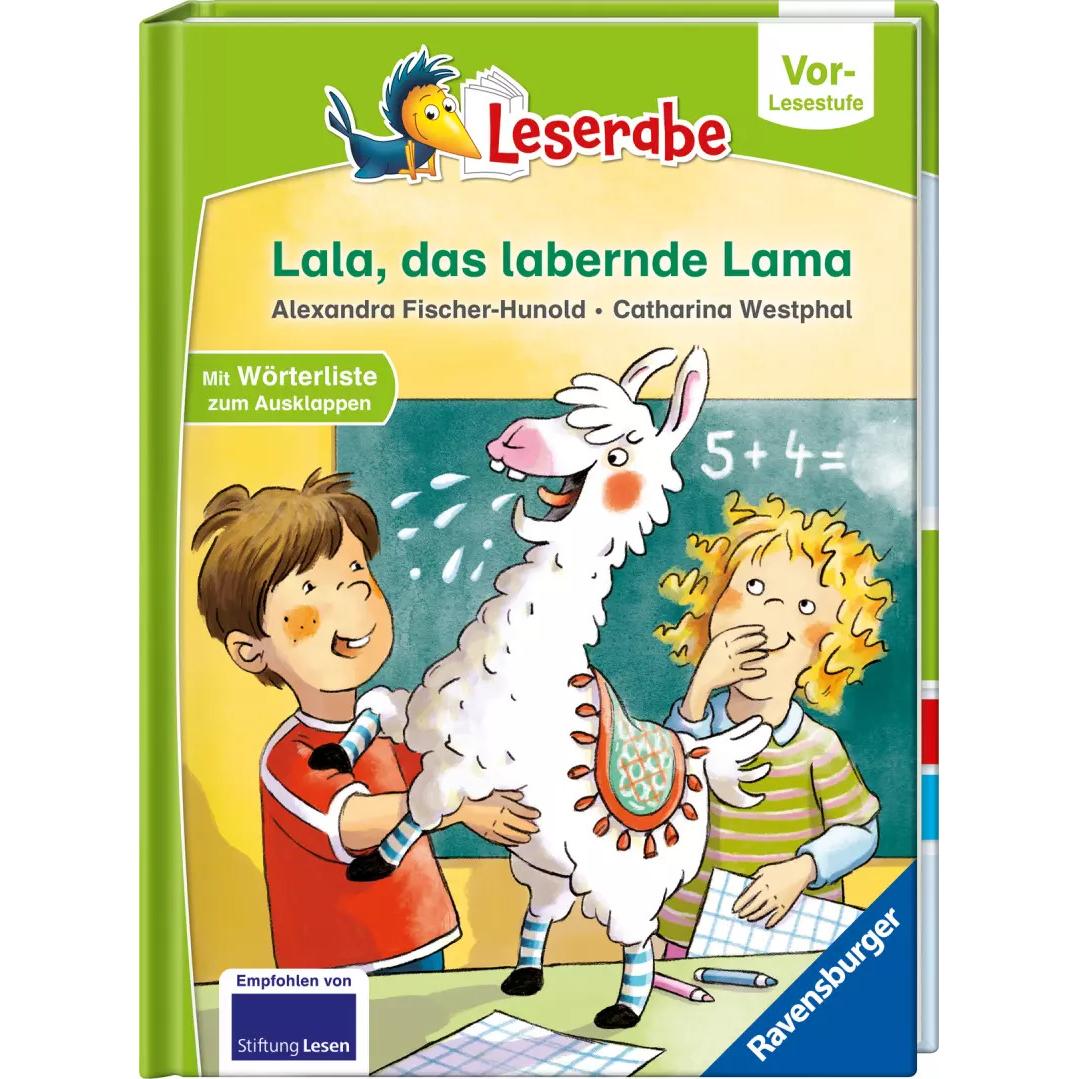 Thumbnail - Leserabe - Vor-Lesestufe: Lala, das labernde Lama, Kinderbücher von Alexandra Fischer-Hunold, Catharina Westphal