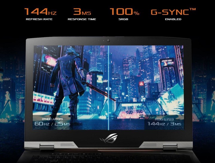 Produktbild ASUS ROG G703GXR-EV019T (17.30", Intel Core i9-9980HK, 32 GB, 512 GB, CH)