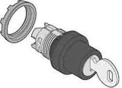 Actual product image ABB Lock switch