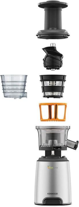 Actual product image Kenwood PureJuice JMP601SI Slow Juicer, Translucent